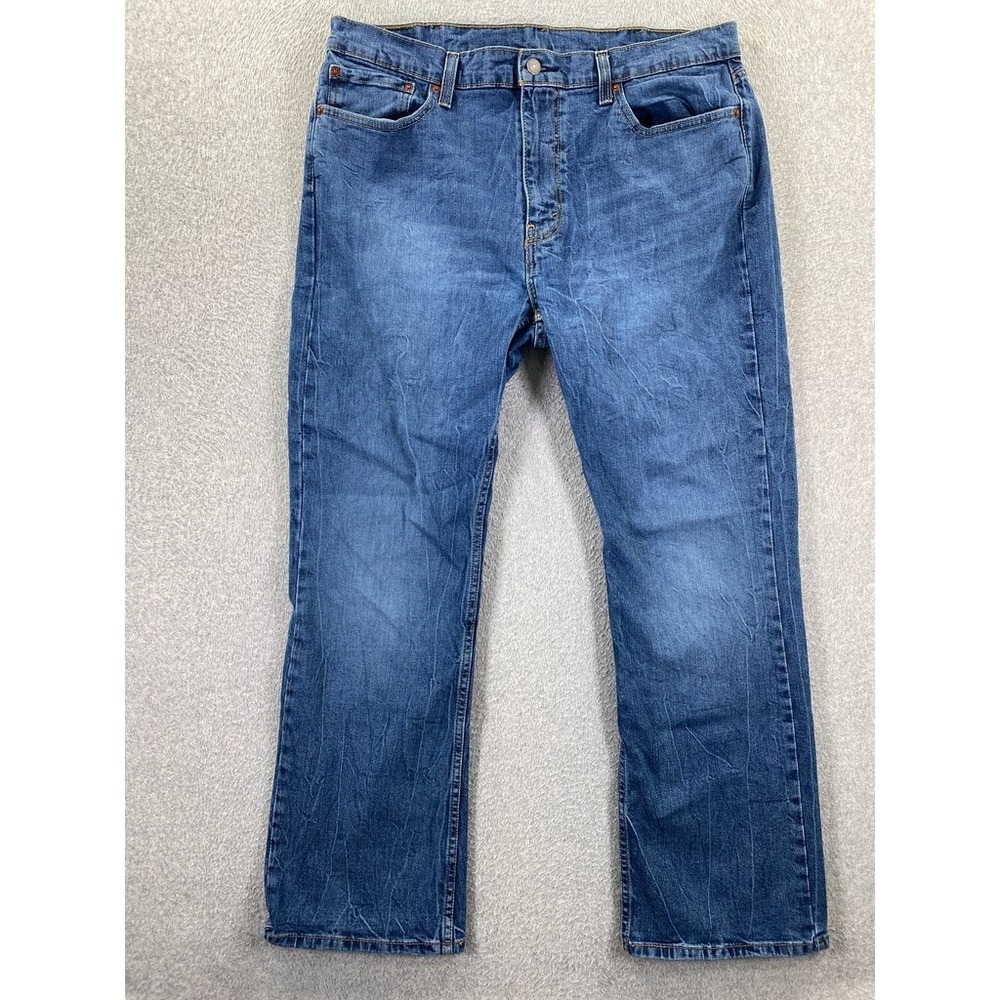 Levis 527 Jeans Mens 38x32 (Fits 36x31) Boot Cut Med Wash Western Cowboy Denim